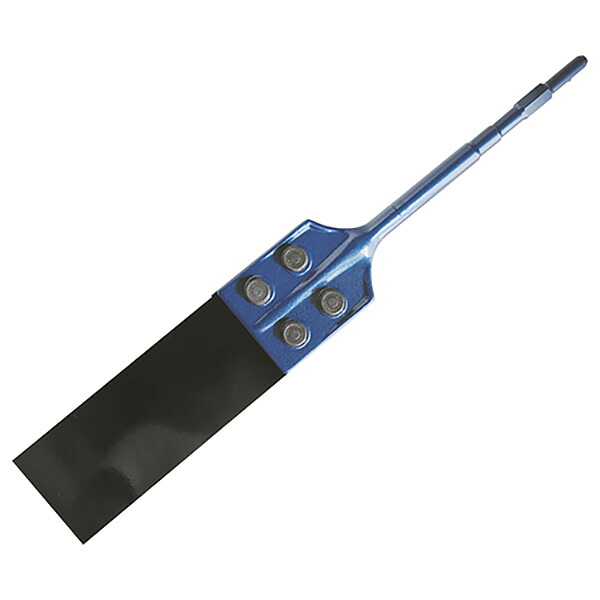 清水製作所:ラクダ 電動ハンマー用スクレッパN型 17HX380MM 先端工具 コンクリートアクセサリ スクレーパー｜イチネンネット