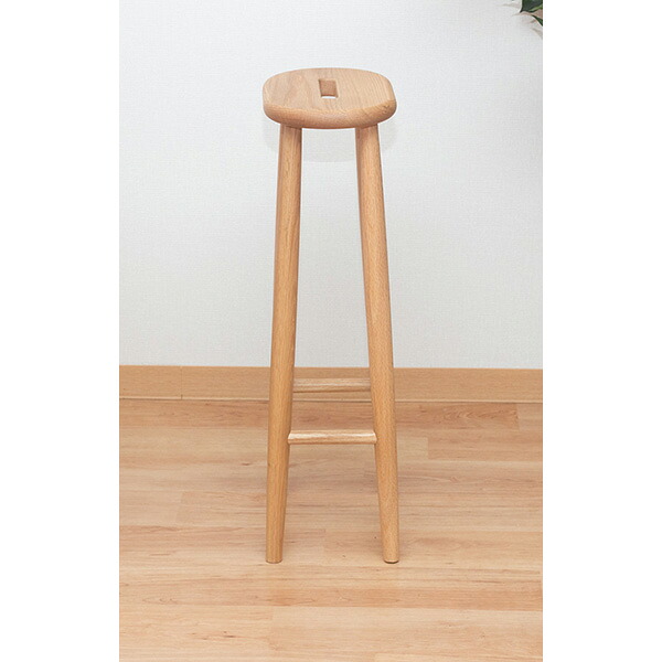 HIDAKAGU:キッチンハイスツール #OAK オーク材 PL1ONE-3980280-OAUF｜イチネンネット