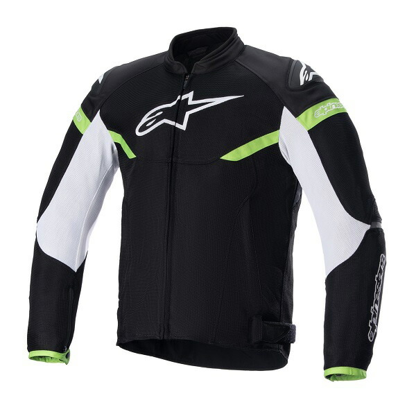 アルパインスターズ AXIOM SUPERAIR JACKET ＊ASIA 1263 BLACK WHITE GREEN FLUO M 8059347145990 アルパインスターズ メッシュ
