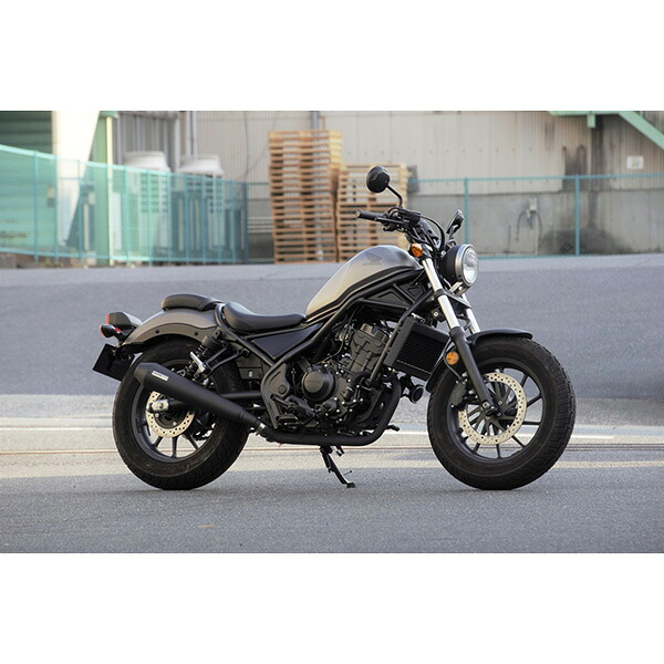 オーヴァーレーシング（OVER RACING） SSメガホンマフラー S/O Rebel250 17-22 17-13-02