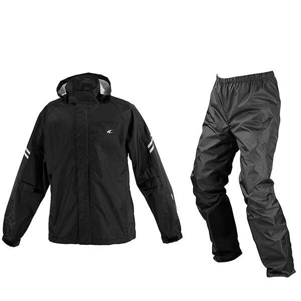 KOMINE（コミネ） RK-5393 ブレスターレインウェア フィアート Black サイズ：2XL 03-5393-BK-2XL ｜イチネンネット
