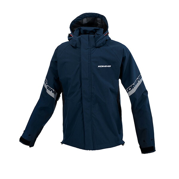 KOMINE（コミネ） RK-549 ブレスター3レイヤーレインジャケット Navy XS 03-549-NA-XS 8,199円