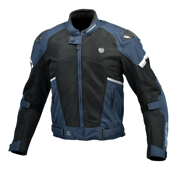 KOMINE(コミネ) JK-1573 プロテクトカーボンメッシュジャケット Navy/Black L 07-1573-NA/BK-L |イチネンネット