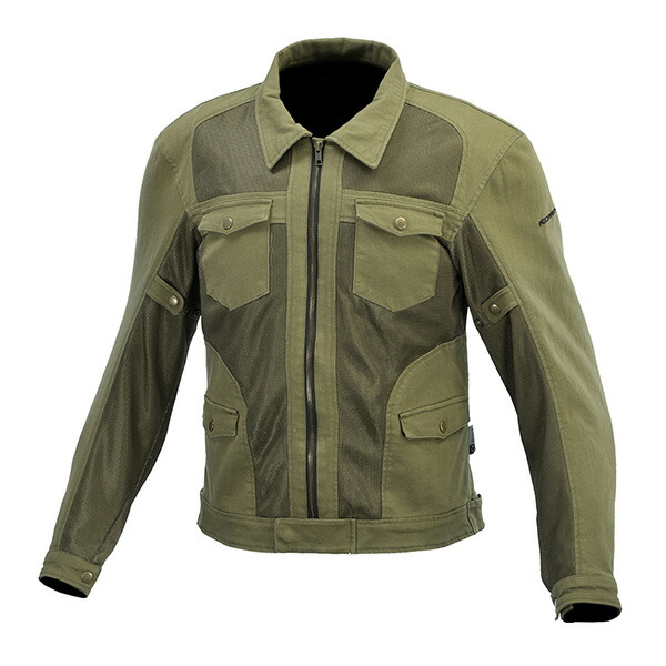 KOMINE（コミネ） JK-161 フィールドメッシュジャケット Olive 2XL 07-161-OL-2XL