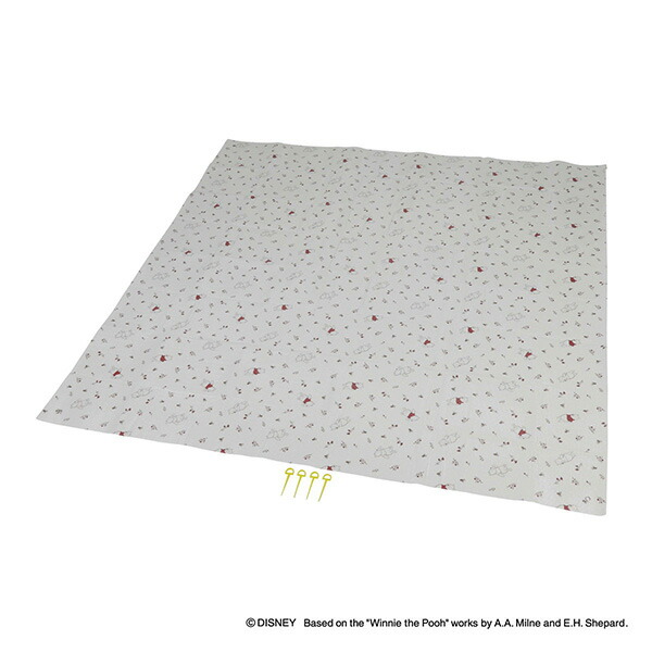 CAPTAIN STAG（キャプテンスタッグ） ディズニー クッションレジャーシート180×180cm（くまのプーさん/こんにちは） MA-4627 MA-4627　キャプテンスタッグ　CAPTAIN画像