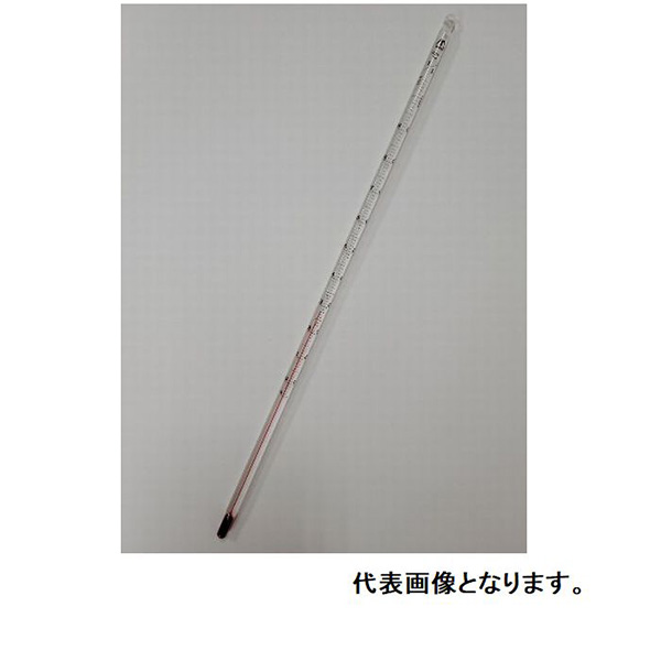 東亜計器 赤液　棒状温度計　検査成績書付 0～100　（1.0）　L300 JC-2081-S