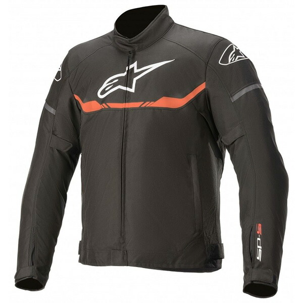 アルパインスターズ:T-SP S WATERPROOF JACKET ASIA 1030 BLACK RED FLUO S 8059175908477 アルパインスターズ ジャケット 防水 防寒 バイクウェア|イチネンネット