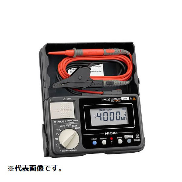 HIOKI（日置電機） ﾃﾞｼﾞﾀﾙメグオームハイテスタ（L9788-11付 IR4051-11 JIS認証の5レン