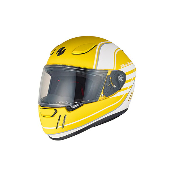 ジーロット(ZEALOT):ZEALOT ヘルメット BladeRunner GRAPHIC EURO MATT YELLOW #M BRJ0020/M|イチネンネット