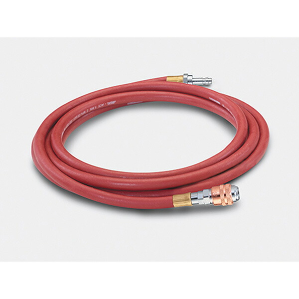 イチネンTASCO （タスコ）:アセチレンバーナー用ホース（10mカプラ付） TA371HC-10K 溶接関連製品 溶接機・バーナー