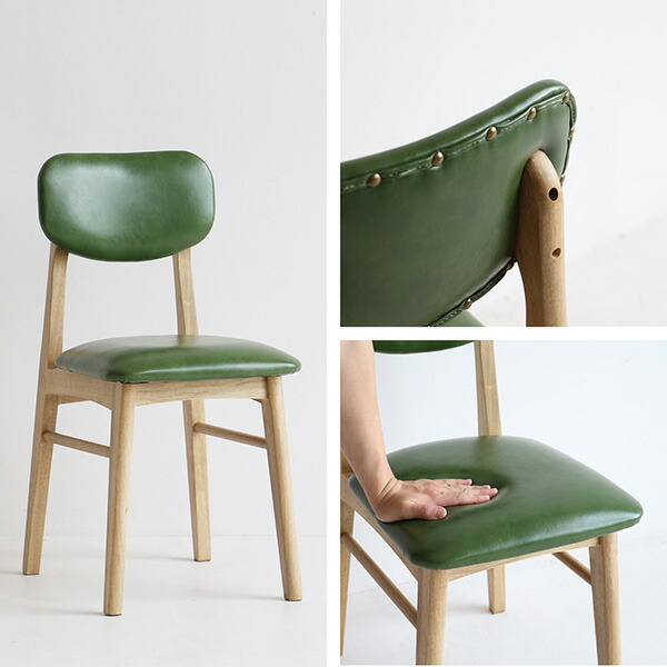 【地域制限有】【メーカー直送】市場 Rasic Chair グリーン RAC-3329GR