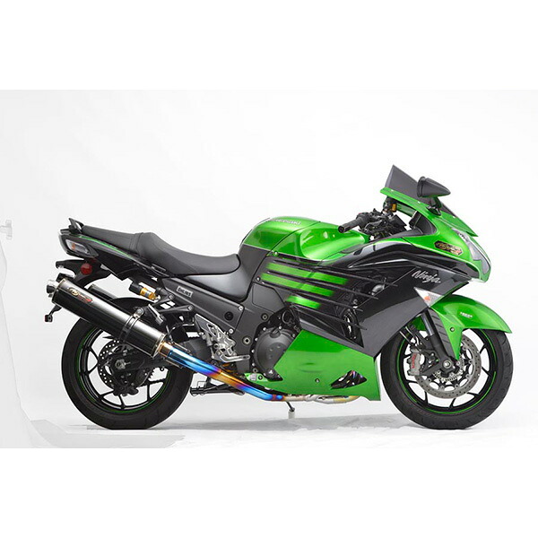 NOJIMA（ノジマエンジニアリング） NOJIMA DLCチタン フルエキゾースト 4-1-2SC ZX-14R HG 16-20 NTX653GTDW-CLK ｜イチネンネット