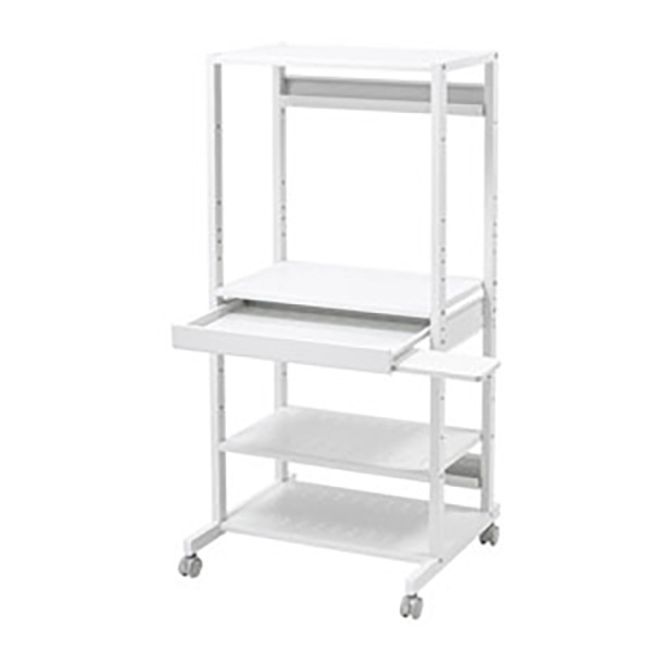 サンワサプライ:RoHS10対応キーボードスライダー付きパソコンラック(W650×D610mm) RAC-507|イチネンネット