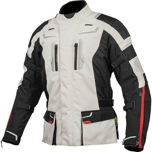 KOMINE（コミネ） JK-597 フルイヤージャケット Light Grey/Black M 07-597-LGY/BK-M