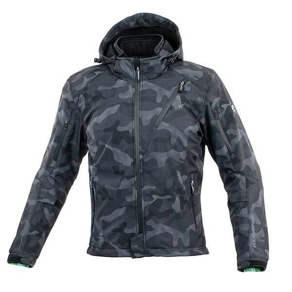 KOMINE（コミネ） JK-5792 プロテクトソフトシェルウィンターパーカ-IFU Monochrome Camo 2XL 07-5792-MOCA-2XL ｜イチネンネット