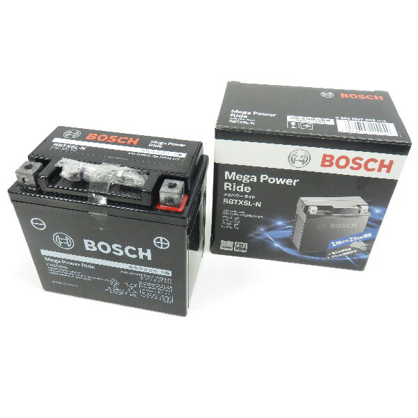 BOSCH（ボッシュ） 二輪車用バッテリー 液入り充電済み RBTX5L-N RBTX5L-N
