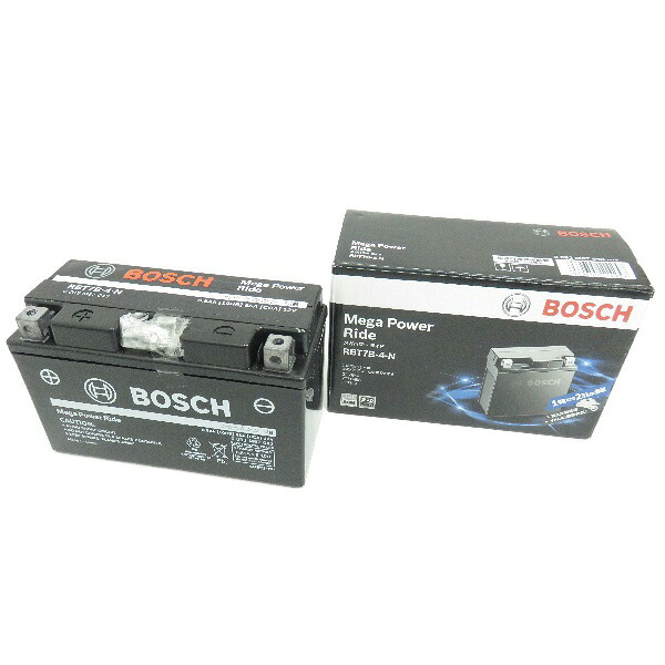 BOSCH（ボッシュ） 二輪車用バッテリー 液入り充電済み RBT7B-4-N RBT7B-4-N