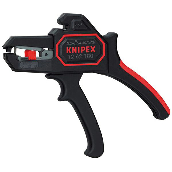 KNIPEX（クニペックス） 1262-180 自動ワイヤーストリッパー 0.2-6.0 （SB） 1262-180