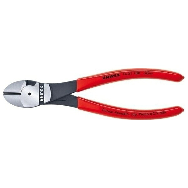 KNIPEX（クニペックス） 7401-160 強力型斜ニッパー（硬線用） （SB） 7401-160