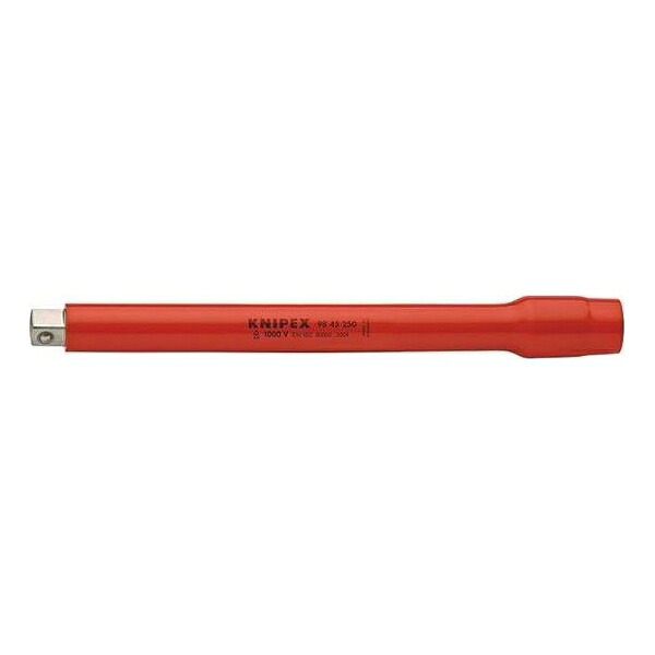 KNIPEX（クニペックス） 9845-125 （1/2SQ）絶縁エキステンションバー 1000V 【新規登録用】