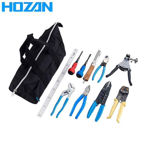 HOZAN(ホーザン):電気工事士技能試験 工具セット DK-11 総合 電気工事士試験 DK-11|イチネンネット