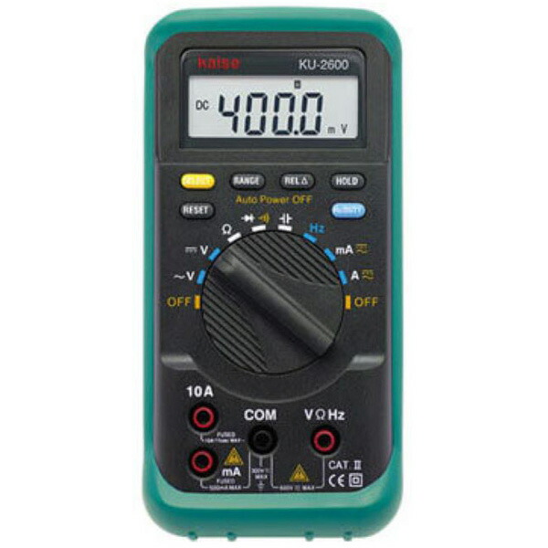 カイセ デジタルマルチメータ KU-2600