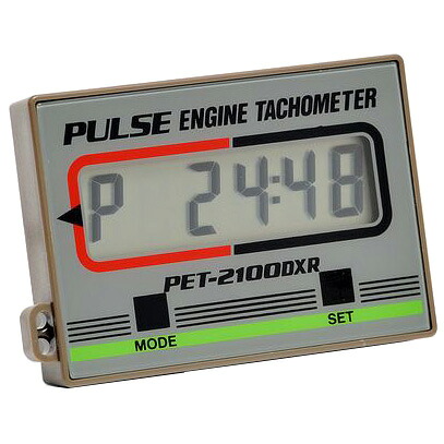 【メーカー直送】追浜工業 エンジンタコメータ PET-2100DXR OPPAMA 芝刈り機 バイク 自動車 エンジン 回転計 タコメーター デジタルタコメーター PET-2100DXR 11,604円