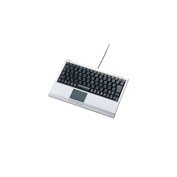 サンワサプライ:タッチパッド付キーボード SKB-TP01SVN タッチパッド付 キーボード SKB-TP01SVN|イチネンネット