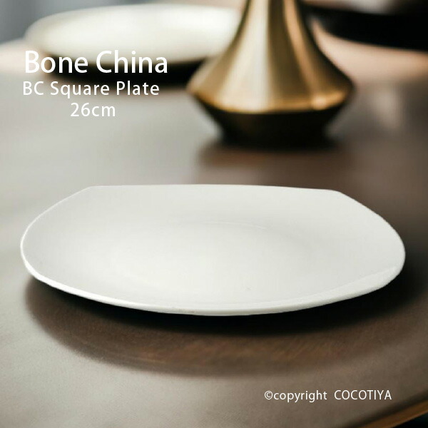 楽天市場】ボーンチャイナ BC ラウンドプレート 25cm 中皿 大皿 割れ