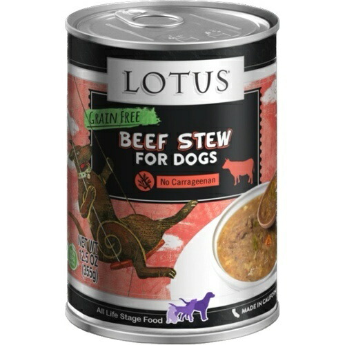 【楽天市場】LOTUS (ロータス) ドッグビーフ＆アスパラガスシチュー【355g】：緑のある犬猫美容室ココットベール