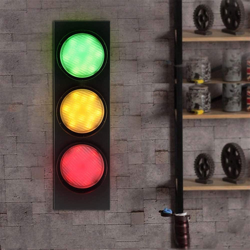 楽天市場】交通信号機 トラフィックライトランプ 壁装飾 設置が簡単