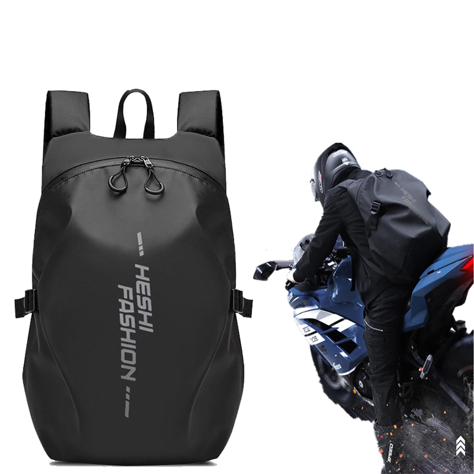 ヘルメット バッグ バイク用品 リュック 大容量 防水サック アウトドア デイパック 自転車 多機能 本格的なサイクリストのための大容量バックパック [並行輸入品]