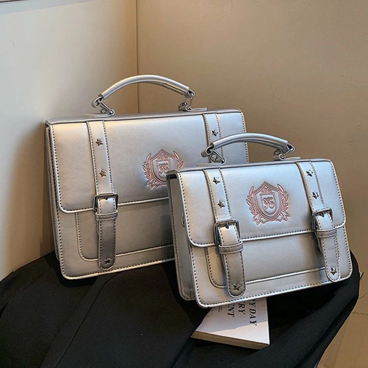 楽天市場】大人 トートバッグ 学院風 3way スクエアバッグ JK バッグ