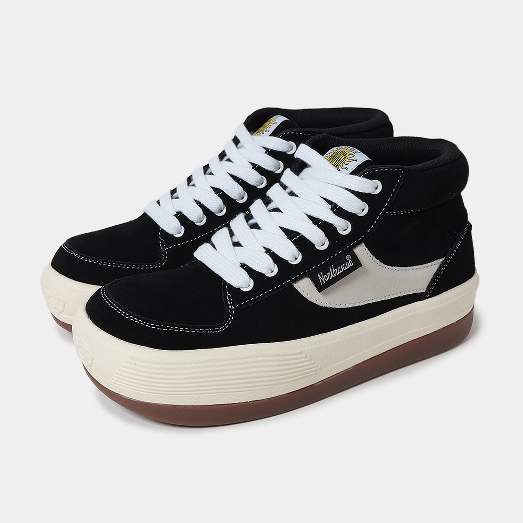 【1000円OFFクーポン発行中!】NORTHWAVE ノースウェーブ エスプレッソ チリ スエード スニーカー ESPRESSO CHILLI SUEDE BLACK/WHITE ( 黒 ブラック 白 ホワイト メンズ レディース ボリュームソール 厚底 国内正規品 NW-002 )|codexxx