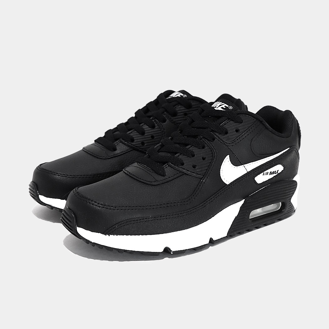 【お買い物マラソン限定クーポン配布中!!】NIKE ナイキ エアマックス 90 スニーカー Air Max 90 LTR GS BLACK/WHITE ( ブラック 黒 ホワイト 白 レディース 厚底 CD6864-029 )