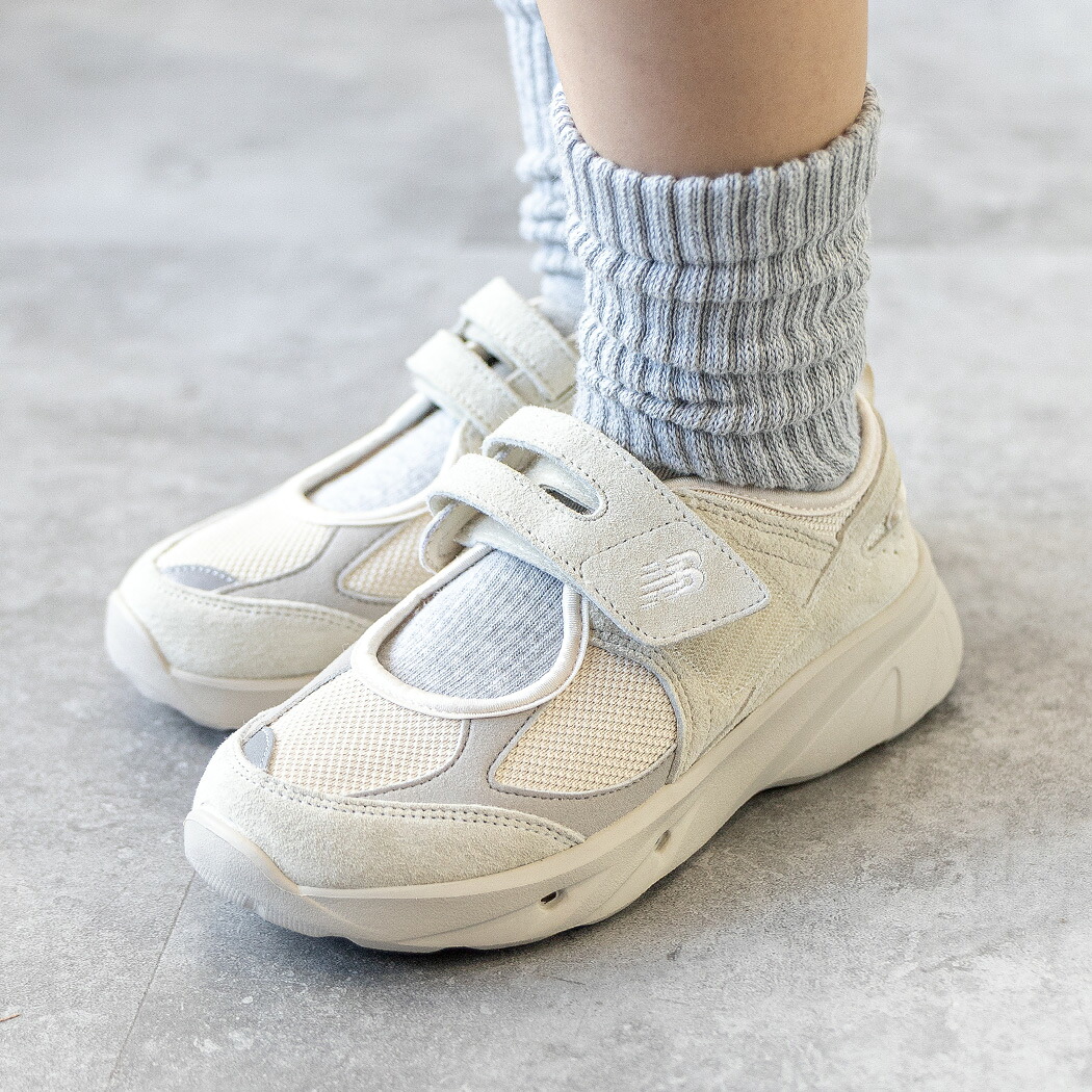 【お買い物マラソン限定クーポン配布中!!】海外限定 NEW BALANCE ニューバランス 2203 メリージェーン スニーカー SD2203IV IVORY （ 日本未発売 ホワイト 白 スニーカーサンダル 厚底 Y2K スエード レディース ウィメンズ 530 996 1906 )