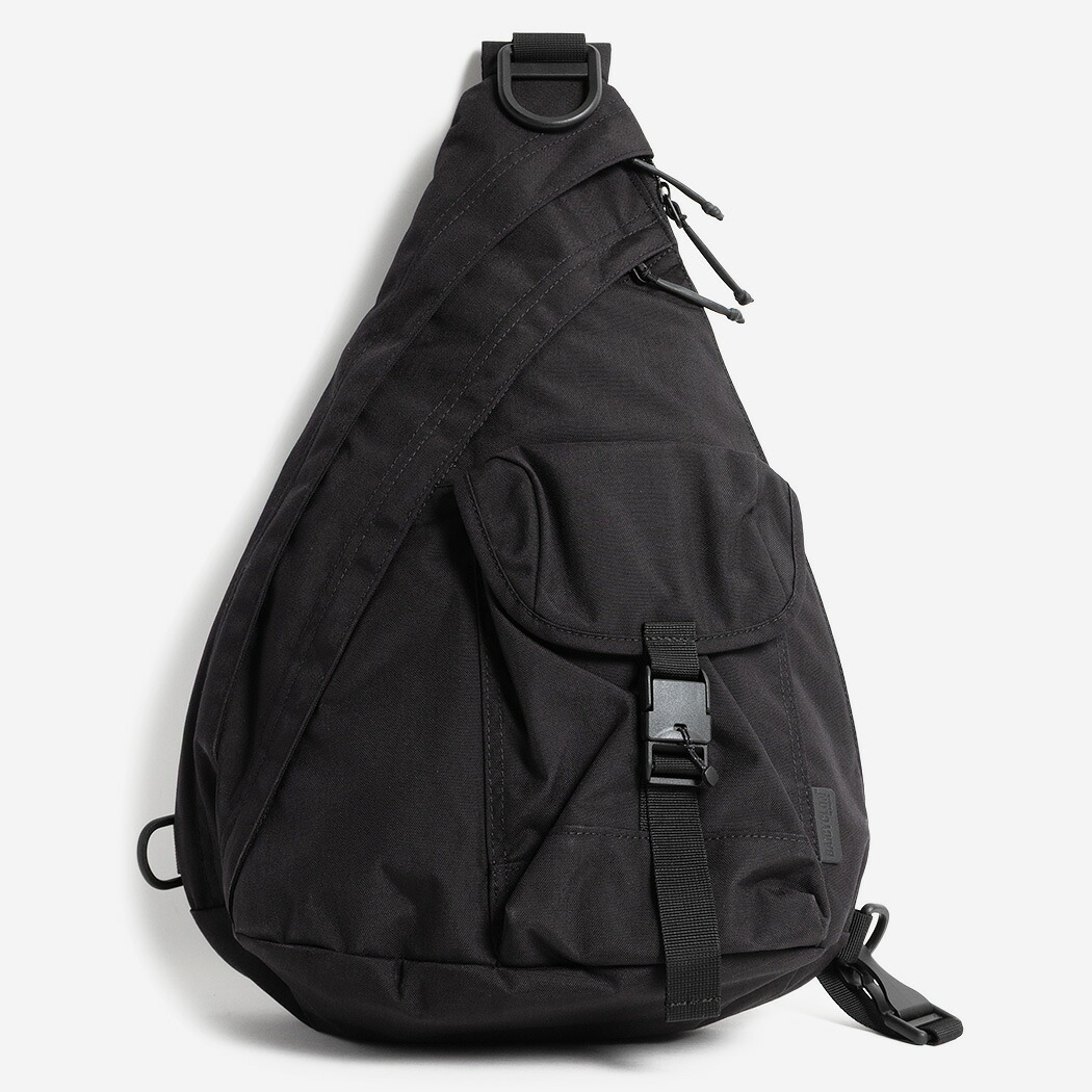 BAICYCLON ボディバッグ ショルダーバッグ バッグ バイシクロン シングル ストラップ SINGLE STRAP BAG BLACK ( CORDURA コーデュラ ブラック 黒 鞄 メンズ レディース BCL-116 )