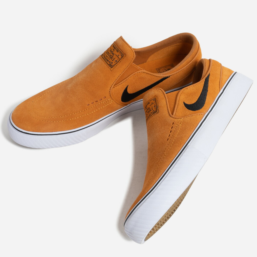 海外限定 NIKE ナイキ ズーム ステファン JANOSKI+ ジャノスキー スリッポン スニーカー ZOOM STEFAN SLIP SB MONARCH ( 日本未発売 オレンジ メンズ FN5893-800 ) 9,216円