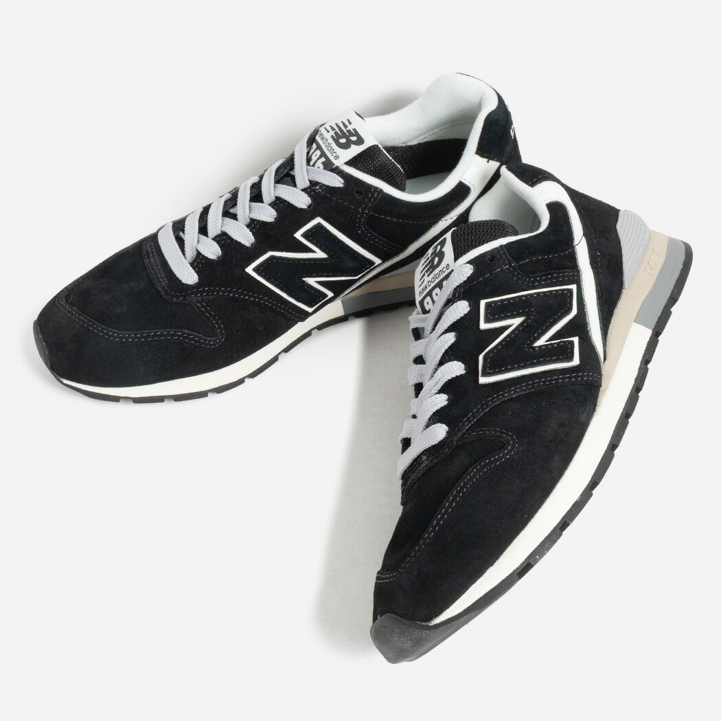 NEW BALANCE ニューバランス 996 スニーカー CM996EL2 BLACK ( ブラック 黒 スエード レザースニーカー レディース ウィメンズ 574 725 530 )｜codexxx