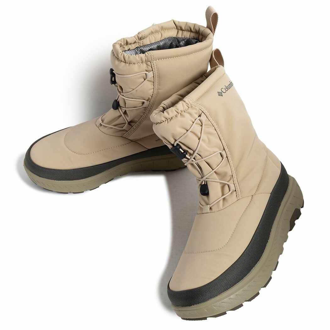 Columbia コロンビア ブーツ イエローテイル ブーツ ウォータープルーフ オムニヒート YELLOWTAIL BOOT WP OH BEIGE ( レディース ウィメンズ YU2586-271ATF )