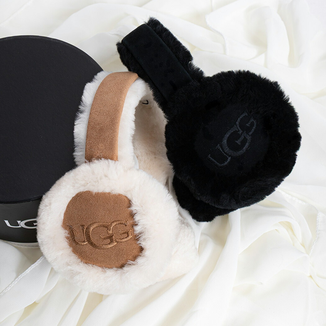 楽天市場】2025秋冬入荷 UGG Sheepskin Embroidery Earmuff アグ