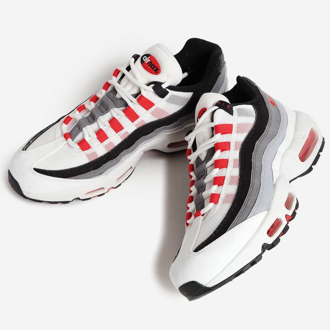 NIKE ナイキ エアマックス 95 QS スニーカー AIR MAX 95 QS JAPAN SUMMIT WHITE/CHILE RED ( 梅 ジャパン サミットホワイト メンズ DH9792-100 )｜codexxx