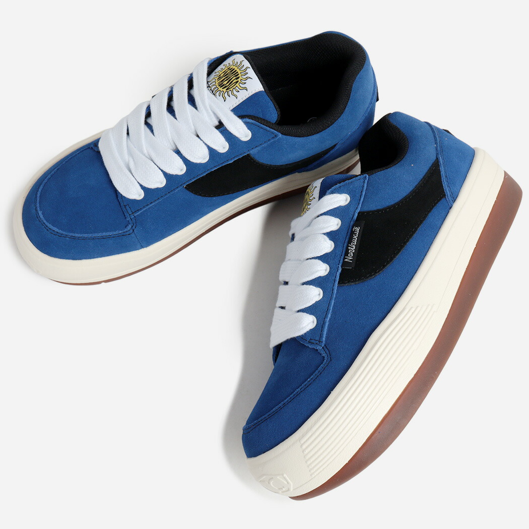 【1000円OFFクーポン発行中!】NORTHWAVE ノースウェーブ エスプレッソ スエード スニーカー ESPRESSO SUEDE BLUE/BLACK ( ブルー 青 厚底 レザースニーカー メンズ NW001BBK )