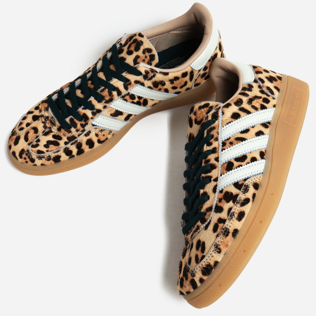 【お買い物マラソン限定クーポン配布中!!】adidas アディダス ハンドボール スペツィアル スニーカー HANDBALL SPEZIAL MAGIC BEIGE ( レオパード アニマル柄 総柄 レディース KI6678 )