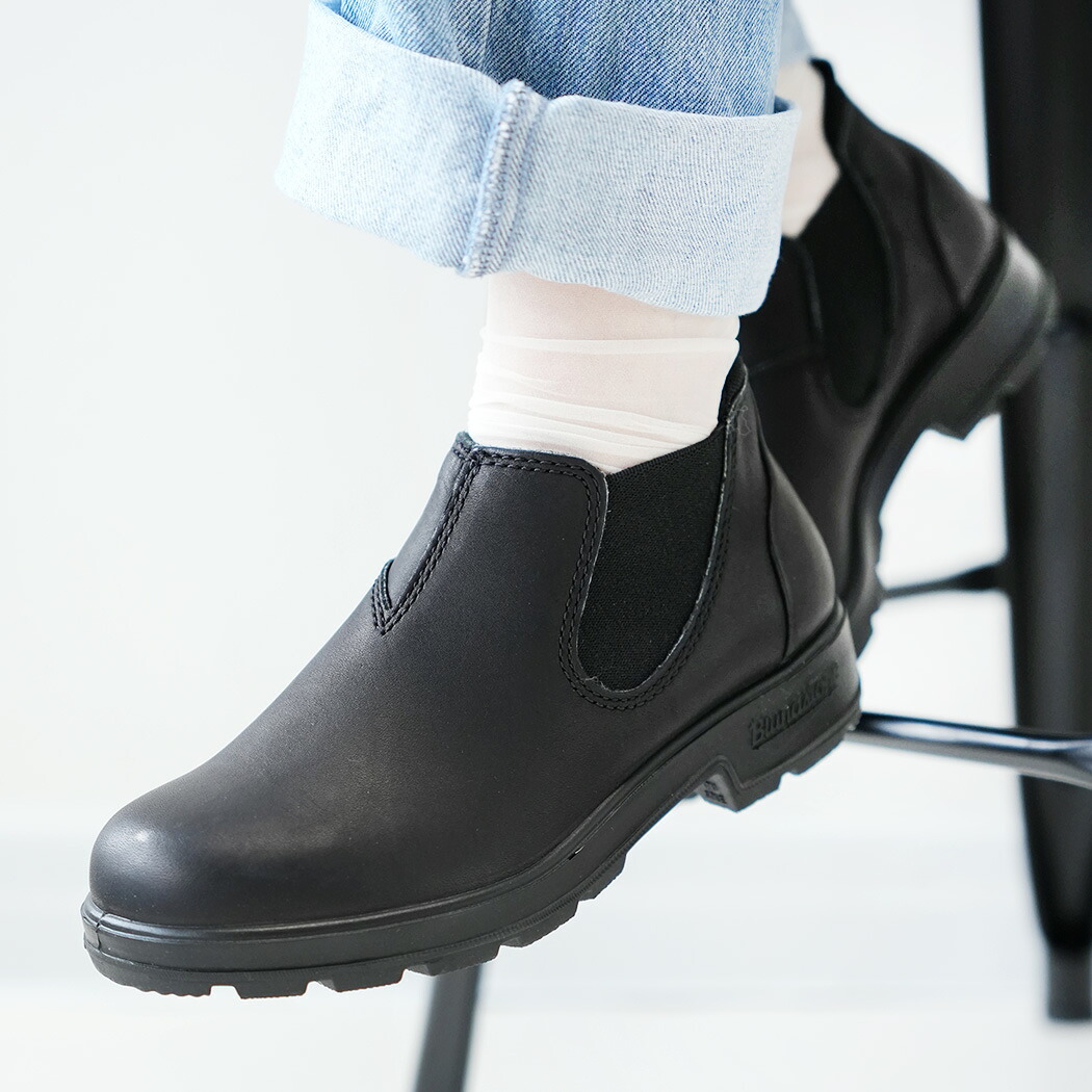 BLUNDSTONE ブランドストーン オリジナルス BS2039 ローカット ブーツ ORIGINALS LOW CUT #2039 BLACK ( ブラック 黒 レザーブーツ サイドゴア BS2039009 )