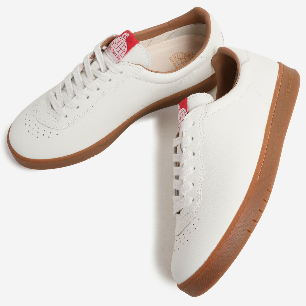 LAST RESORT AB ラストリゾート CM003 スニーカー WHITE/GUM ( ホワイト 白 ガムソール レザースニーカー メンズ レディース CM003WHG )