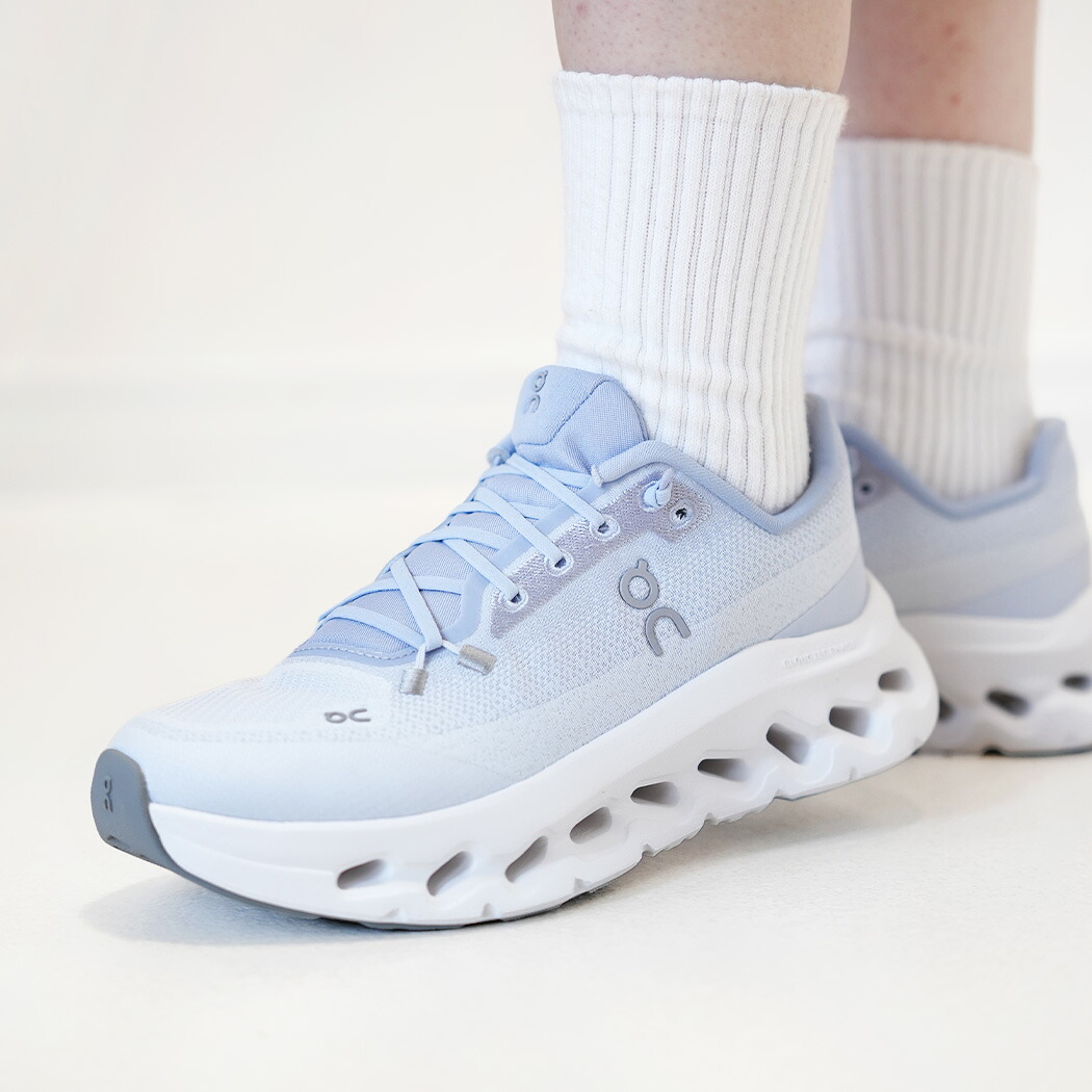【お買い物マラソン限定クーポン配布中!!】On オン W CLOUDTILT ウィメンズ クラウドティルト スニーカー MARSH/HEATHER ( ブルー 水色 ランニングシューズ レディース ウィメンズ 3WE10054844 )