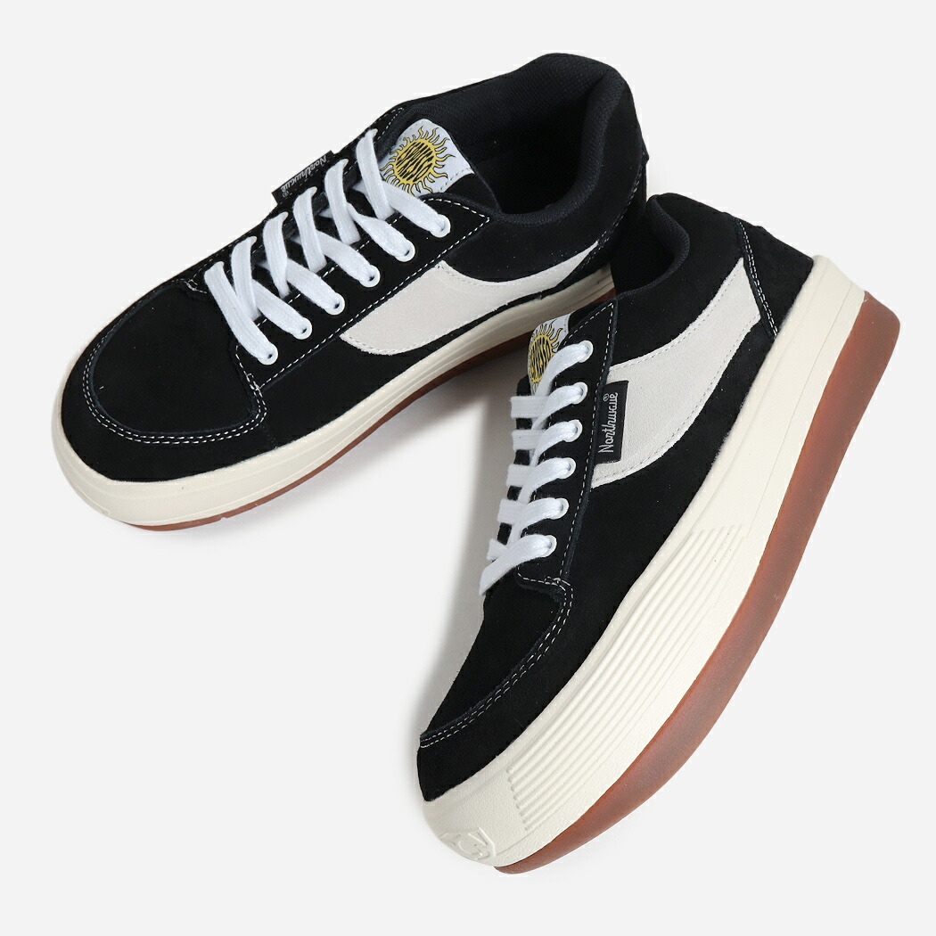【お買い物マラソン限定クーポン配布中!!】NORTHWAVE ノースウェーブ エスプレッソ スエード スニーカー ESPRESSO SUEDE BLACK/WHITE ( 黒 ブラック 白 ホワイト メンズ レディース ボリュームソール 厚底 国内正規品 NW-001 ) 16,117円