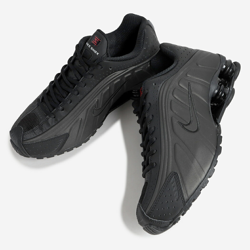 NIKE ナイキ ショックス スニーカー SHOX R4 BLACK/BLACK ( 黒 ブラック テック メンズ レディース ウィメンズ HQ1988-001 )|codexxx