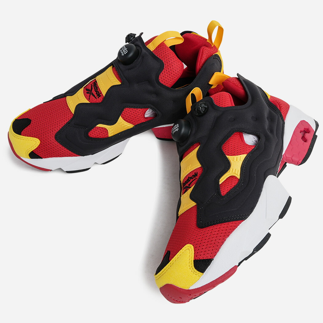 REEBOK リーボック INSTAPUMP FURY 94 OG インスタポンプ フューリー スニーカー 香港 RED HONG KONG HANDOVER ( 香港返還カラー 赤 レッド 黄色 イエロー メンズ 100245175 )|codexxx